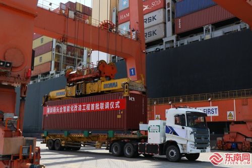 廈門港全智能化改造工程聯(lián)調聯(lián)試首批設備成功運行